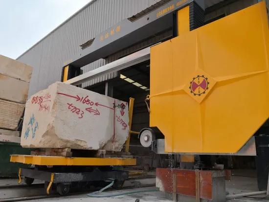 China Factory 5 Axis CNC Stone Machinery Diamond Wire Saw Marble Granite Cutting Machine Big Block Dressing Machine Edge Trimming Cutter Squaring Saw Machine
