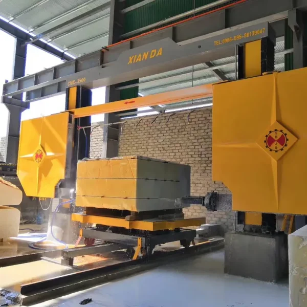 CNC3500 Diamond Wire Saw Stone Cutting Machine