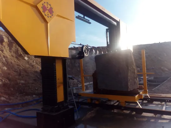 Diamond Wire Automatic Cut Stone Mining Saw Cutter Machine for Granite/Marble/Block/Quarry/Bridge/Concrete Cutting Trimming Squaring Profiling