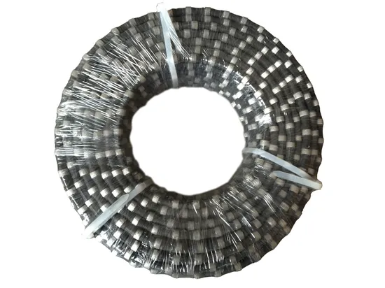 11.5mm Diamond Saw Cutting Wire Rope for Granite/ Marble /Concrete Quarrying Stone Cutting Tools