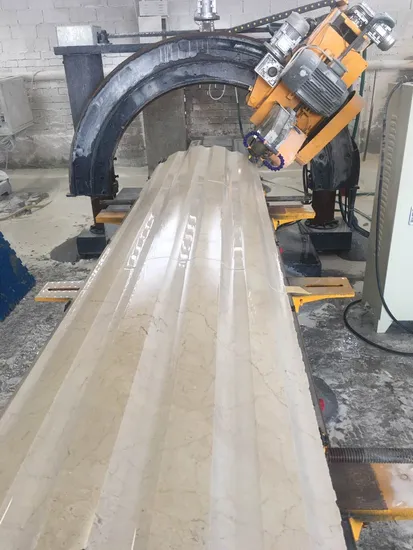 Automatic Roman Pillar Slot Cutting Machine for Column Pull Slot