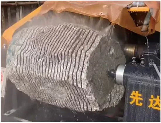 Multi Blade Granite Automatic Round Ball Forming Machine