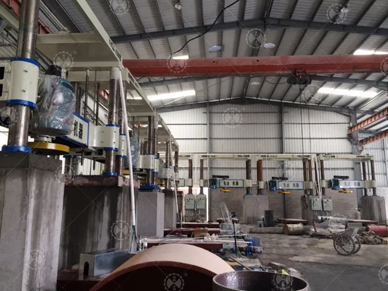 Four Cylinder Gantry Column Slab Cutting Machine