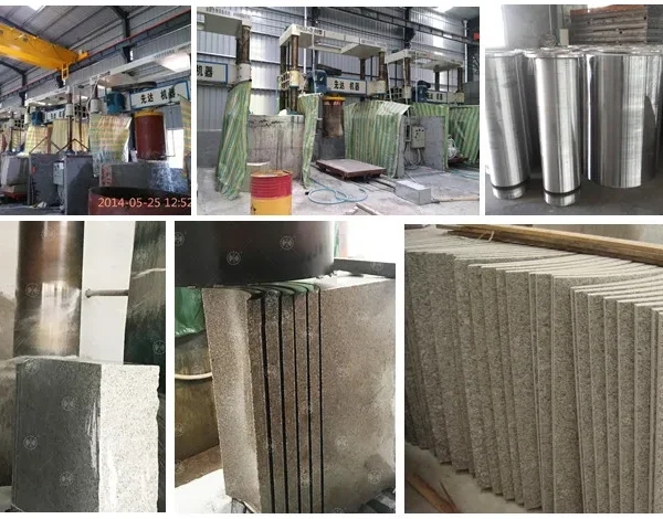 Four Cylinder Gantry Type Stone Granite Column Slab Cutting Machine