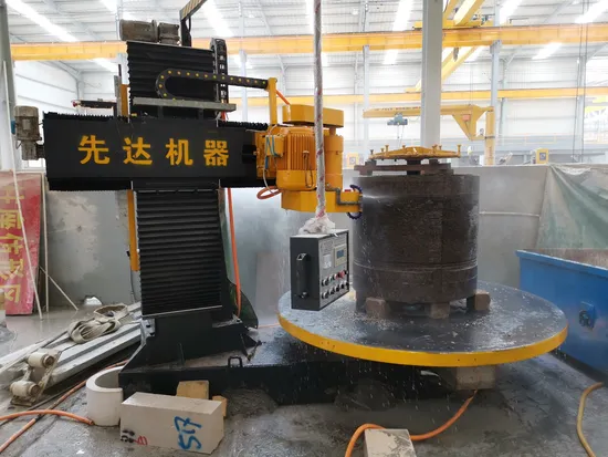 PLC/CNC Column Cap and Base Profiling Machine