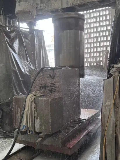 Xianda Four-Cylinder Gantry Stone Cutting Machine for Column Slab
