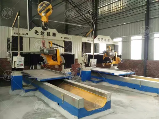 Scnfx-1800 CNC Automatic Gantry Stone Profiling Cutting Machine