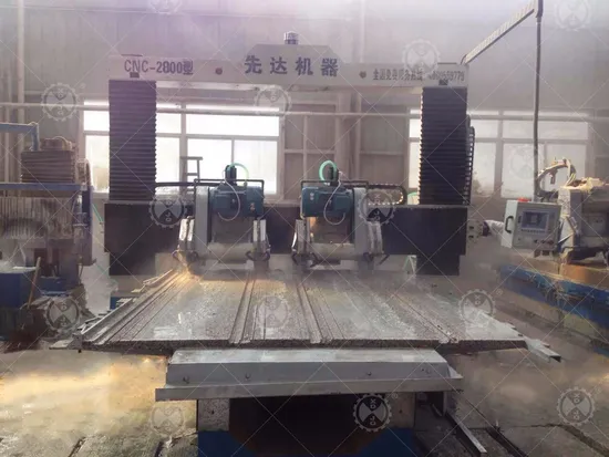 CNC Four-Blades Gantry Profiling Linear Machine for Marble/Granite