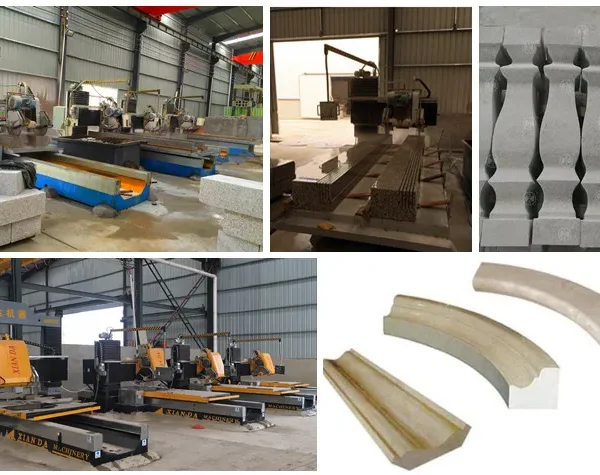 Cnfx-1300 CNC Stone Linear Profiling Machine for Granite and Marble