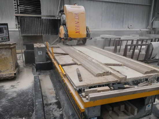 Xianda Line Profiling Stone Cutting Machine PLC Linear Profiling Machine Dnfx-1300/1400 Cnfx-1300/1400