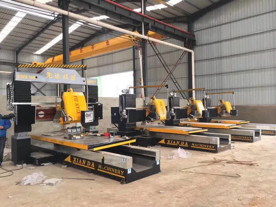 Xianda Stone Cutting Machine CNC Ganty Lift Type Profiling Linear Machine Scnfx-1800