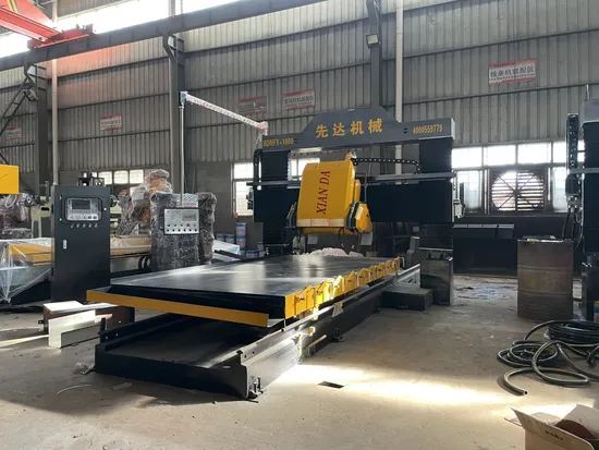 PLC/CNC Double Blades Lift Type Profiling Linear Machine