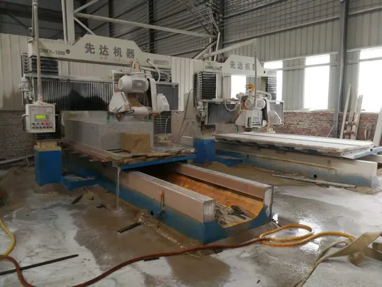PLC and CNC Gantry Lift Type Profiling Linear Machine Stone Cutting Machine