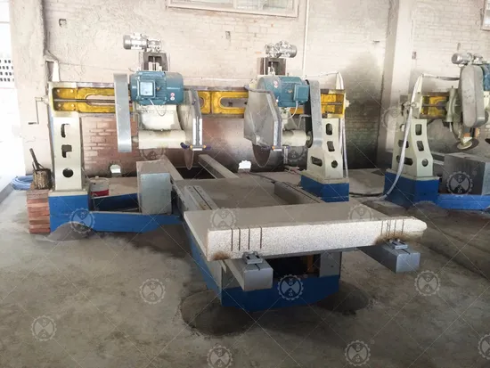 Hkb-41500 Four-Blade Diamond Saw Edge Cutting Machine for Column Slab
