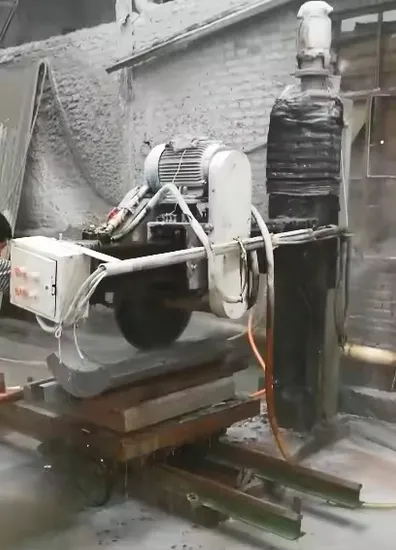 High Quality Hand Stone Cutting Machine with Diamond Saw Blade