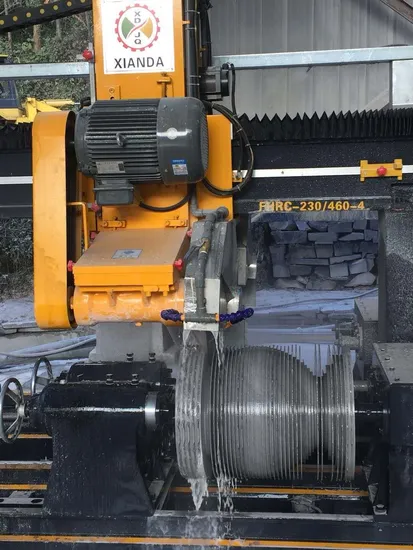 CNC Stone Cutting Machine for Baluster Profiling with Blade Head