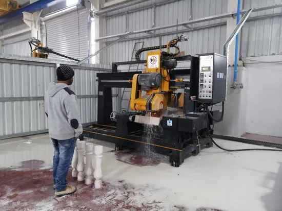 Four Pieces High Efficiency Baluster Cutting Machine