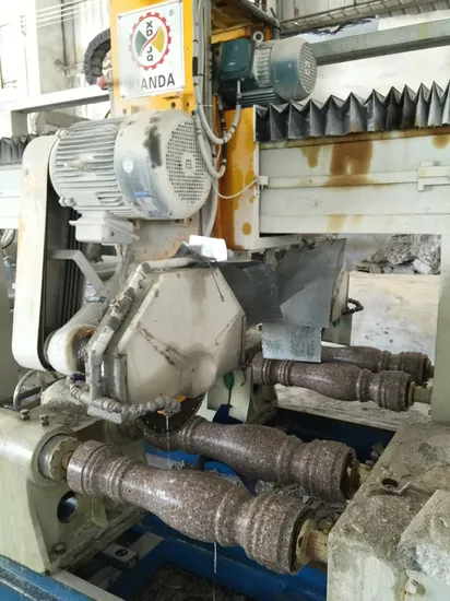Four PCS Baluster Cutting Machine Processing Pillar&Column Base Caps&Roadblock Fhrc-250/500-4CH RC-250/500-4