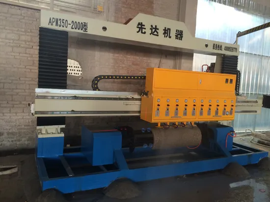 Apm-350-2000-10 for Stone Processing Arc Slab Polishing Machine