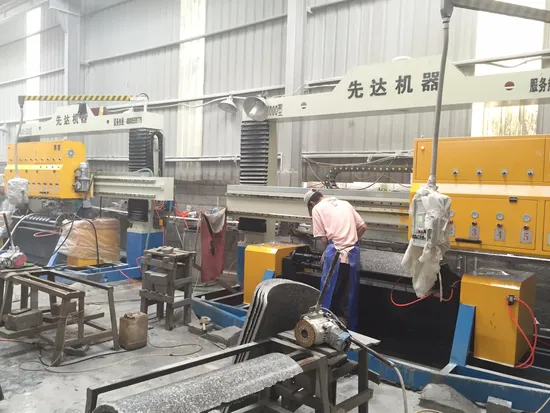 PLC Mable Granite Arc Slab Polishing Machine /Grinding Machine/Stone Process Machine