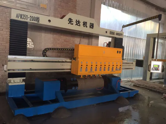Overseas Service After Sales Polishing Machine/PLC Mable Granite Arc Slab Polishing Machine /Grinding Machine/Stone Process Machine