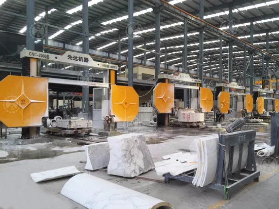 Marble& Granite CNC Diamond Wire Saw Stone Cutting Machine