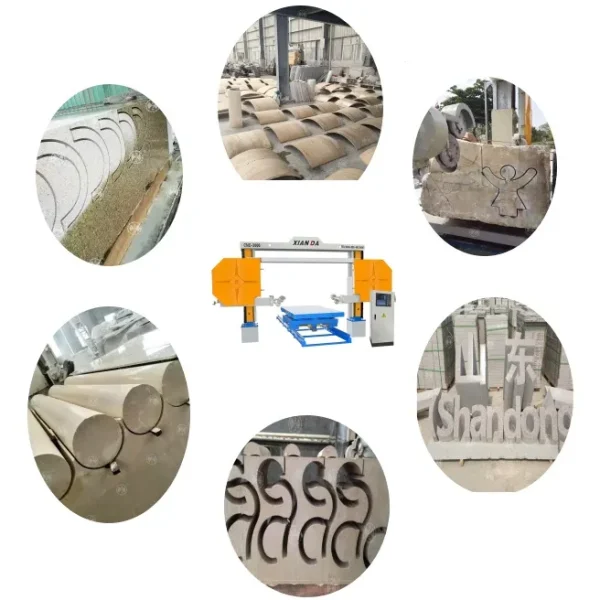 CNC Stone Machine for Cutting Verified Shapes