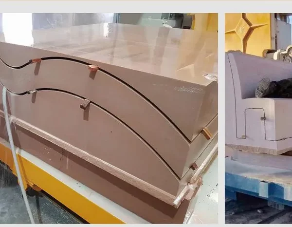 CNC3500 Diamond Wire Saw Stone Cutting Machine