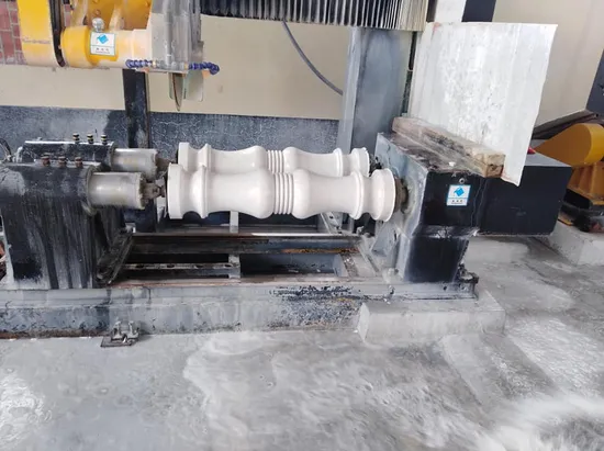 Xianda Machinery Baluster Cutting Machine PLC&CNC Stone Cutting Machine