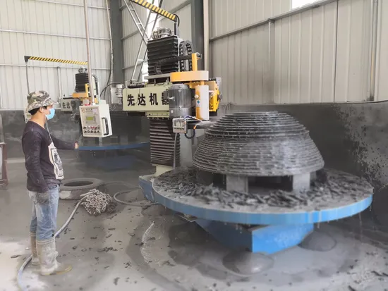 Column Cap and Base Profile Stone Cutting Machine for Granite &Marble Zmfx-2500 Cmfx-2500