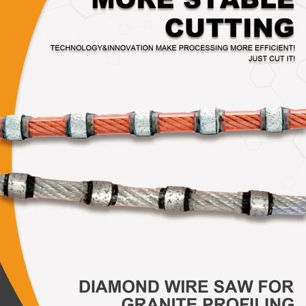 11mm Plastic Diamond Wire Saw for Granite