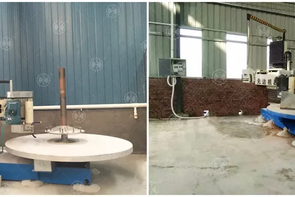 Zmfx-2500 Stone Cutting Machine for Column Bottom and Top Part