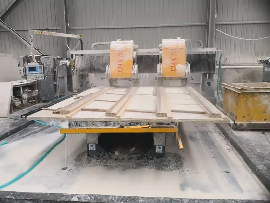 PLC/CNC Two Blade Gantry Type Linear Profiling Machine