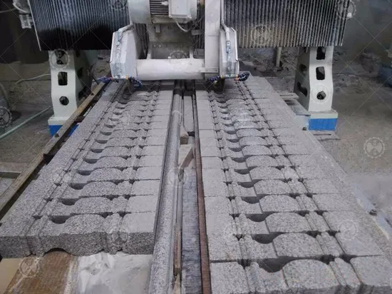 PLC/CNC Gantry Type Linear Thinner Stone Block Profiling Machine