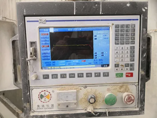 PLC/CNC Linear Profiling Machine/Suitable for Marble, Granite /Bouble Blades