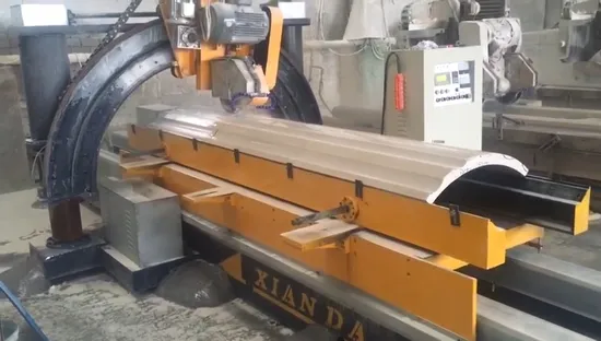 Automatic Roman Pillar Slot Cutting Machine for Marble Granite