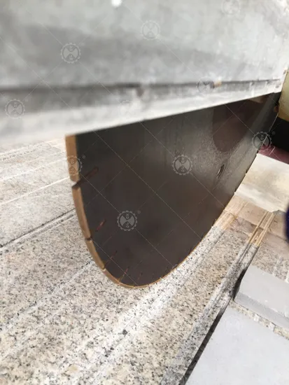 Hkb-41500 Four-Blade Edge Cutting Machine for Column Slab
