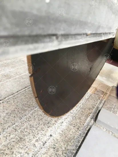Stone Cutting Machine with Four Blade for Column Processing
