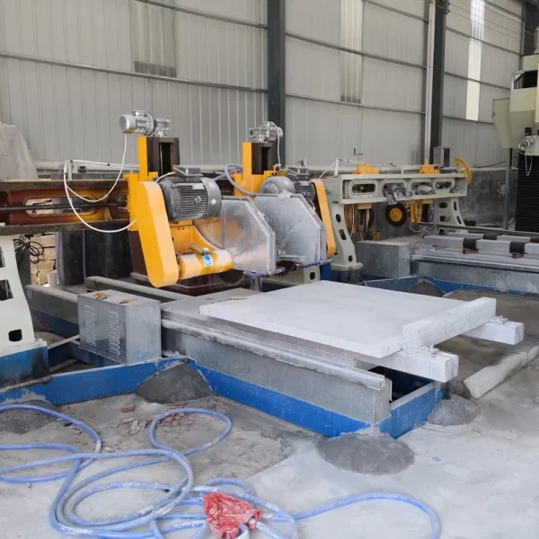 Overseas Service After Sales Column Slab Trimming Machine /Hkb-41500 Four-Blade Edge Cutting Machine for Column Slab