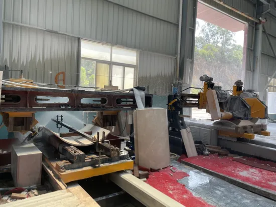 Four-Slice Edge Cutting Machine for Processing Column Slab Manufacturer/Factory