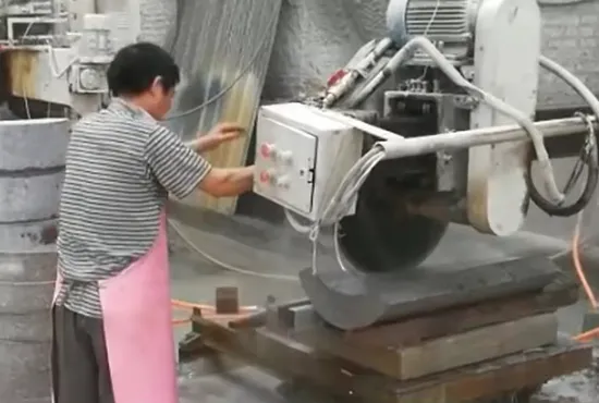High Quality Hand Stone Cutting Machine with Diamond Saw Blade