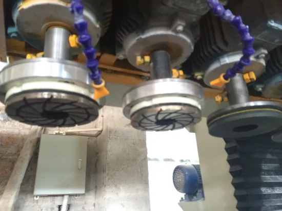 PLC Circular Slab Polishing Machine for Processing Hollow Column