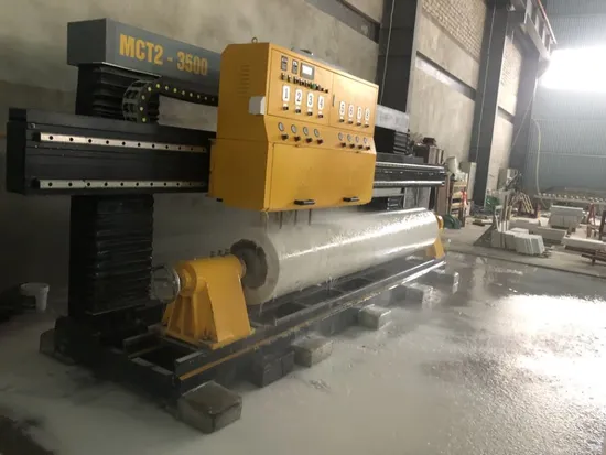 Multi-Heads Solid Column Polish Machine & Marble Granite Quartz Countertop