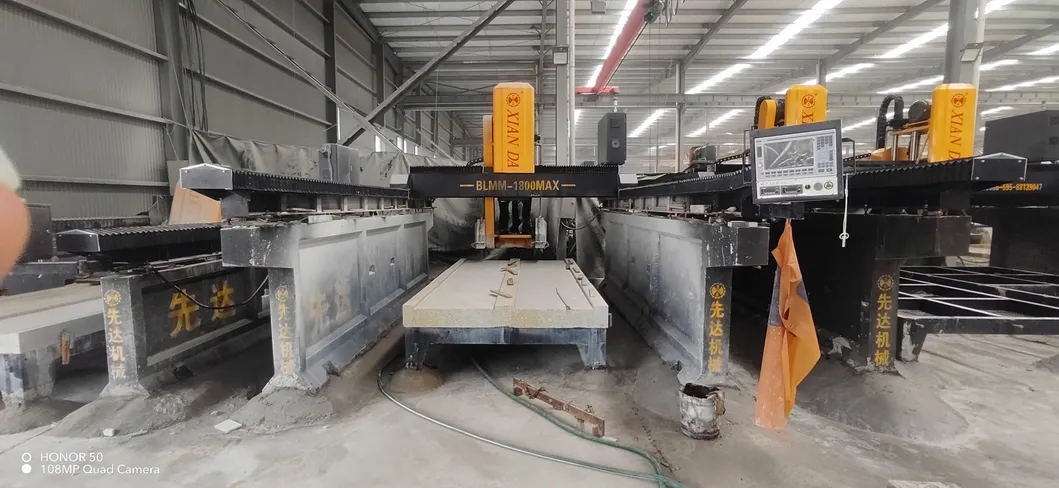 3 Axis CNC Linear Edge Line Profiling Cutting Machine for Granite Marble