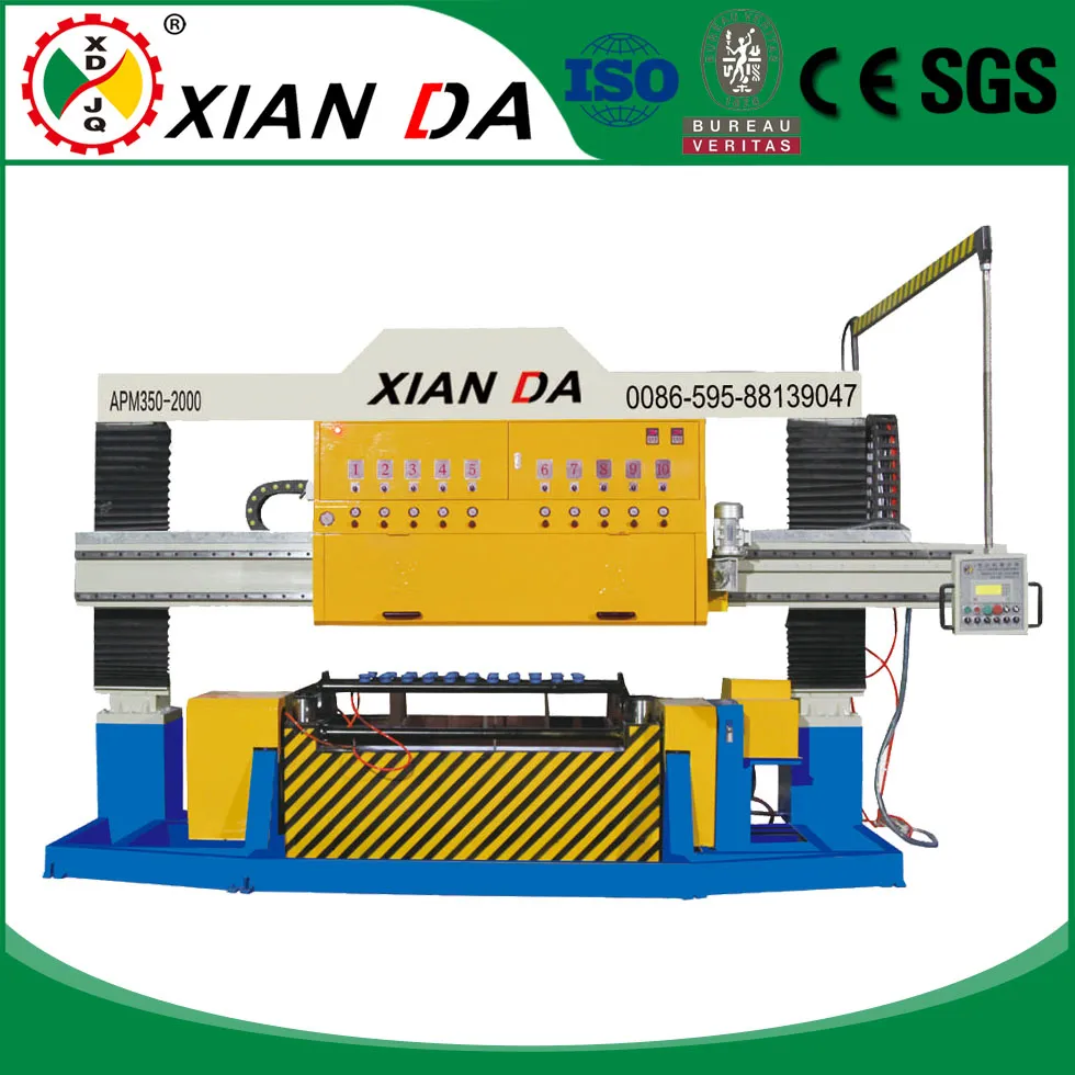 Apm-350-2000 Stone Machine for Semi Column Slab Polishing