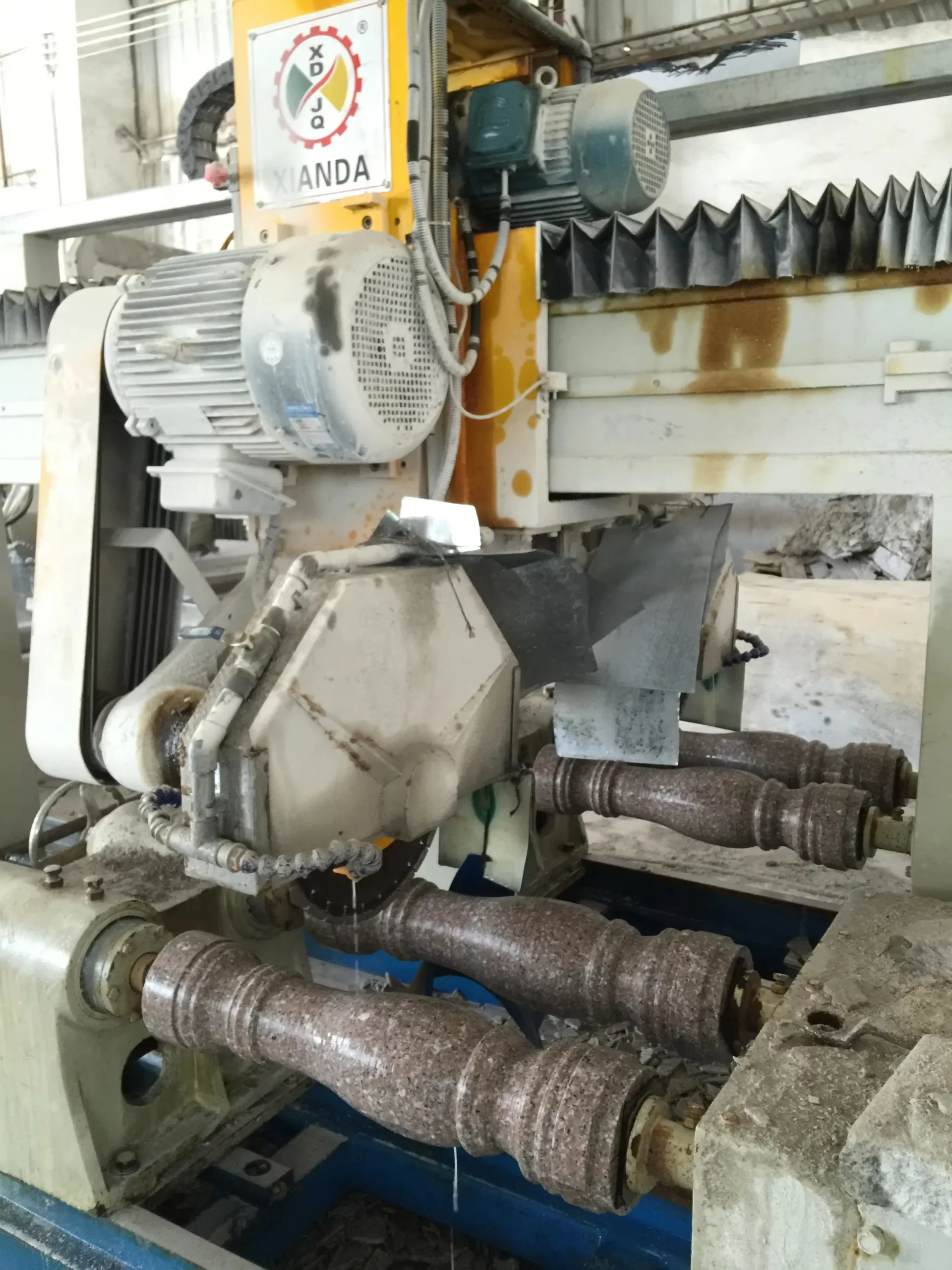 Baluster Machine Price for Granite Marble Cutting 4 Piece Baluster One Time in Stone Factory