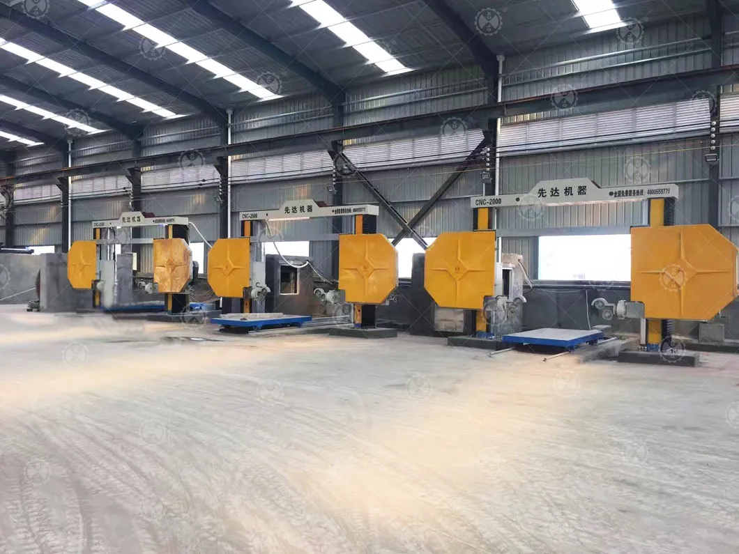 CNC - 3000 CNC Stone Cutting Machine for Marble and Granite/ Diamond Wire Saw Machine