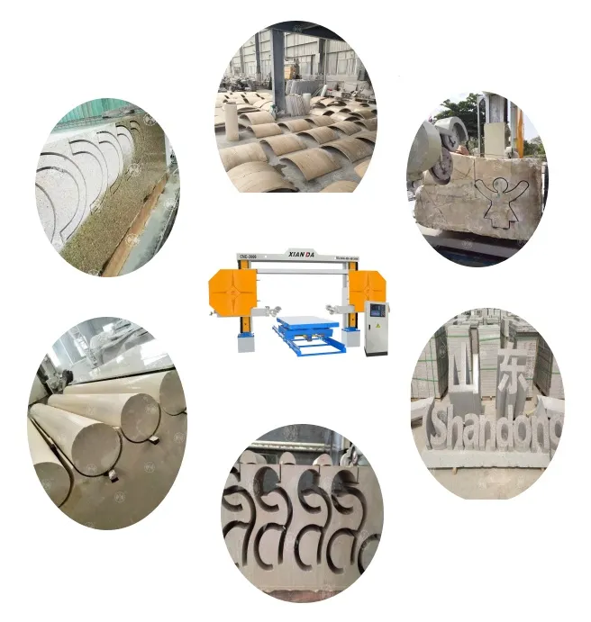 CNC Stone Machine for Cutting Verified Shapes