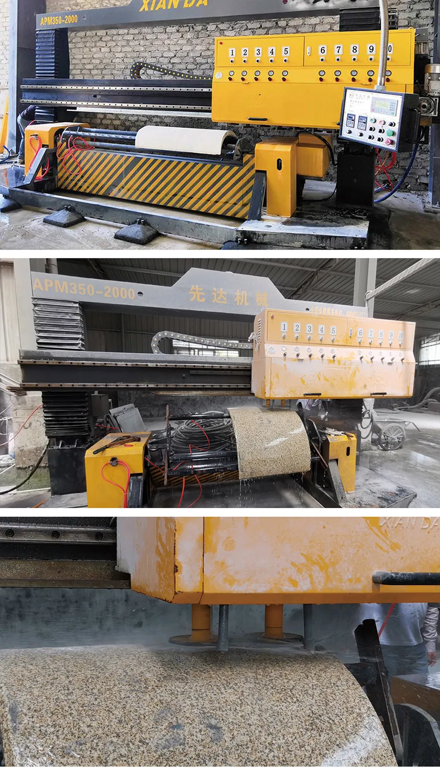 Circular Slab Polishing Machine