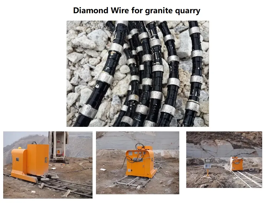 Diamond Wire for Wire Saw Machine Use Single Wire